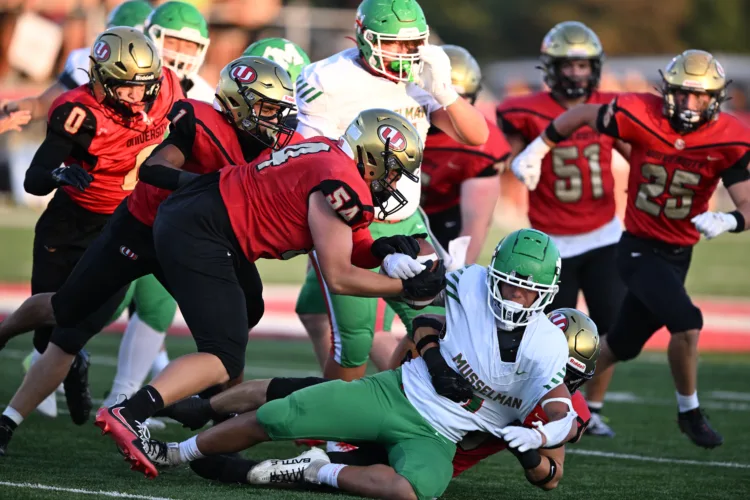 University High efficient, deliberate in all-around 35-3 victory over Musselman to open 2026